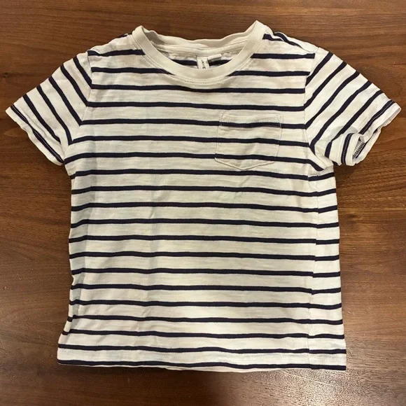 Janie and Jack The Striped Slub Tee - Picture 2 of 4